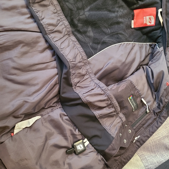 🌟Vintage Orage Black and White Winter Jacket Size Large - Picture 7 of 12